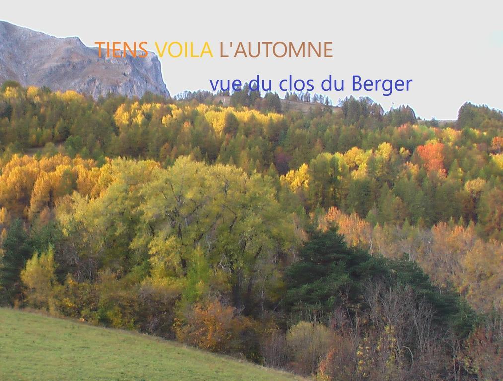 Le Clos Du Berger Le Sauze Ngoại thất bức ảnh